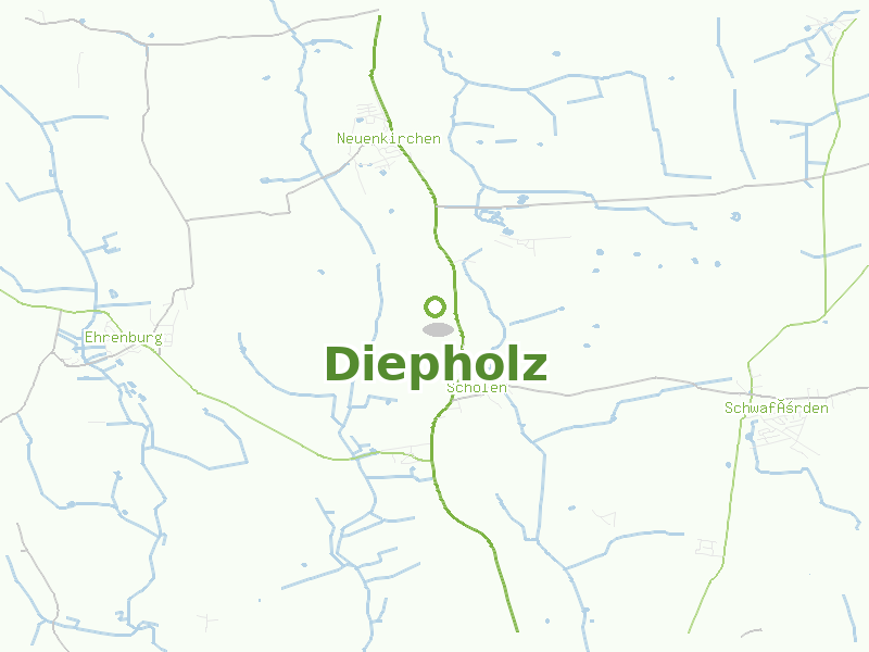 Karte von Diepholz