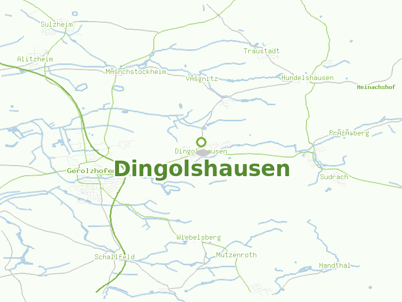 Karte von Dingolshausen