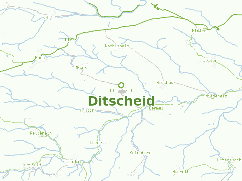 Karte von Ditscheid