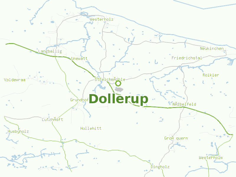 Karte von Dollerup