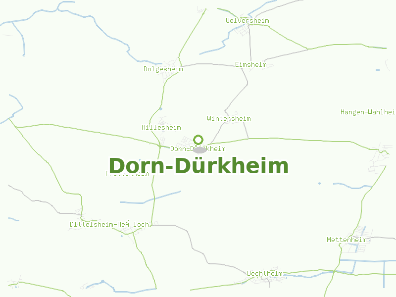 Karte von Dorn-Dürkheim