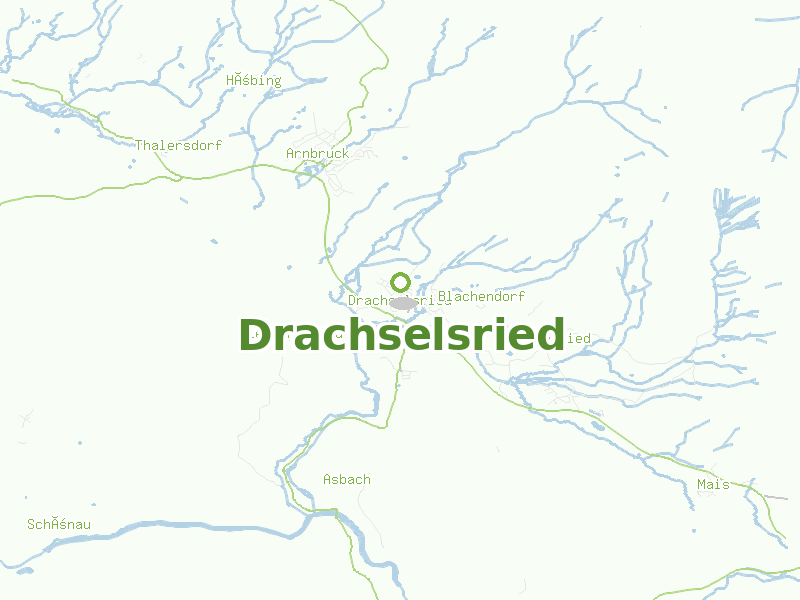 Karte von Drachselsried