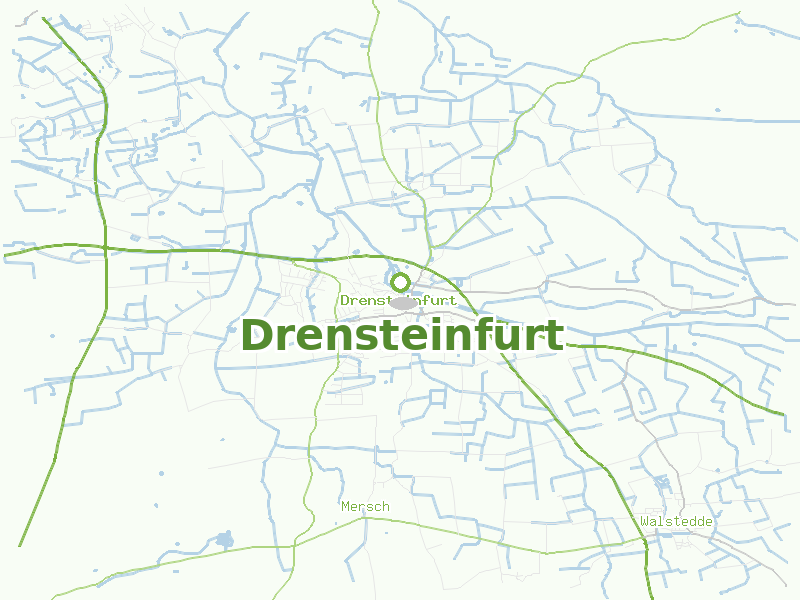 Karte von Drensteinfurt
