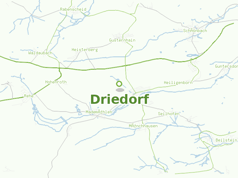 Karte von Driedorf