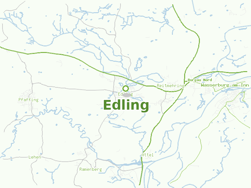 Karte von Edling