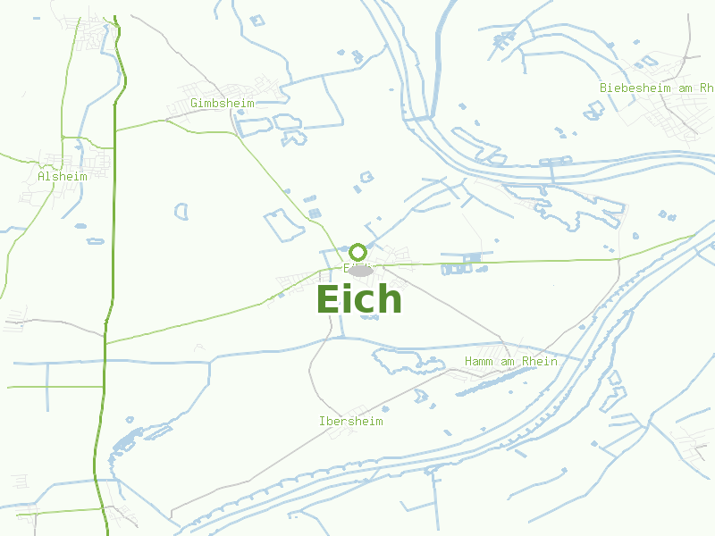 Karte von Eich