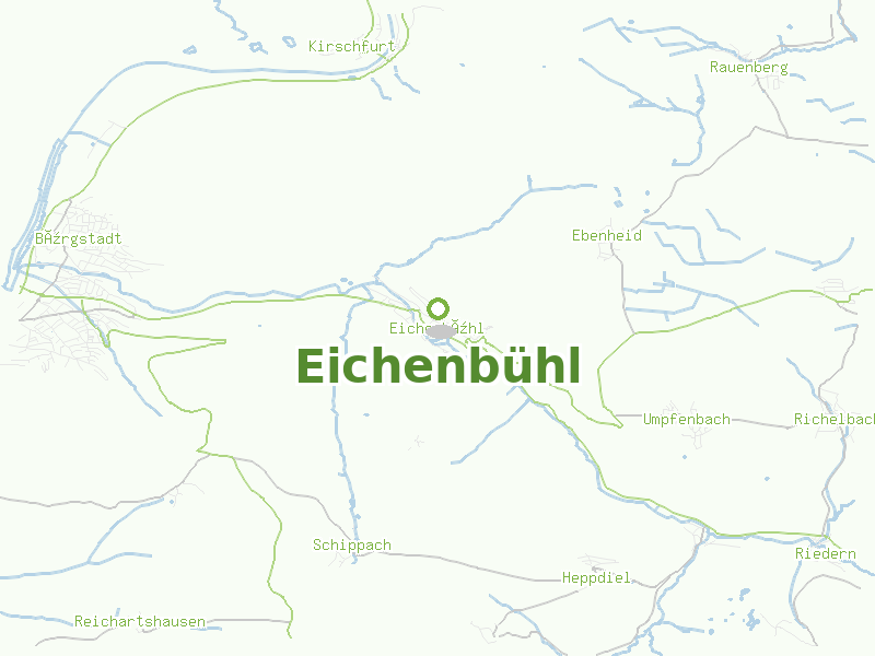 Karte von Eichenbühl