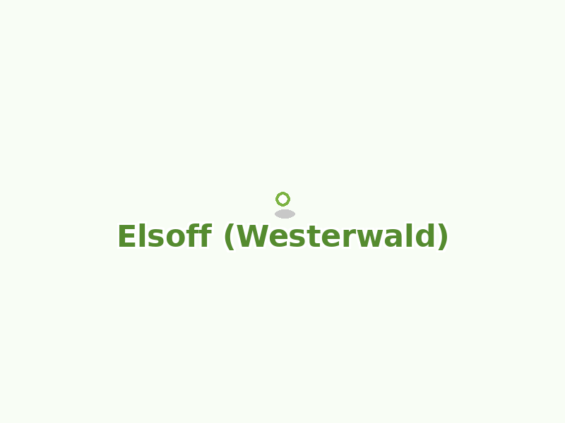 Karte von Elsoff (Westerwald)
