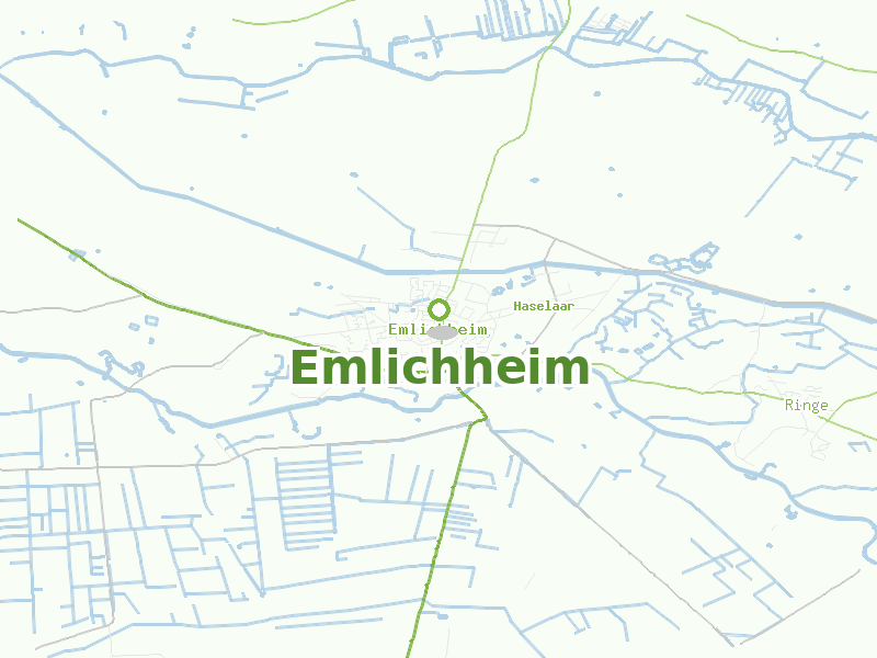 Karte von Emlichheim
