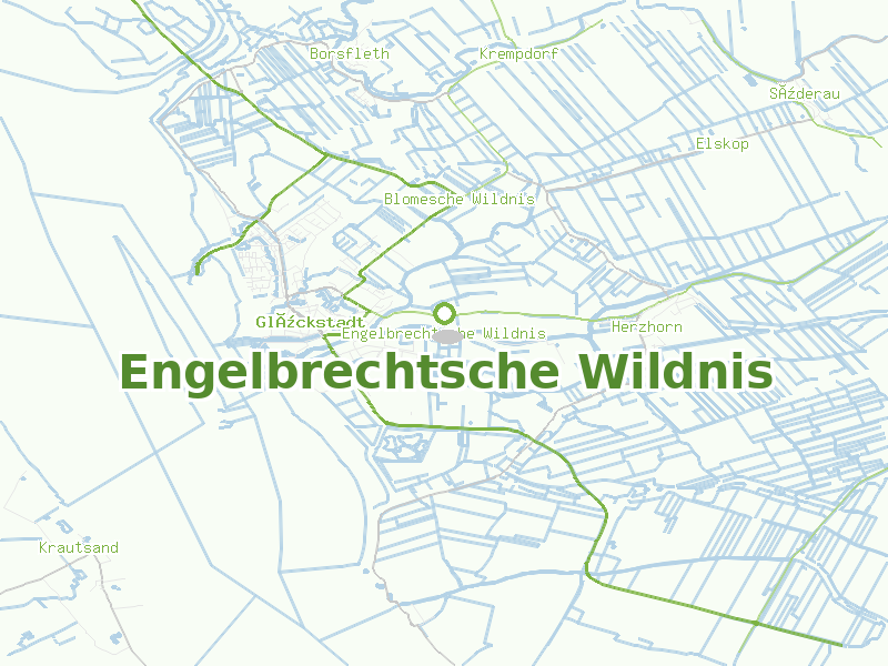 Karte von Engelbrechtsche Wildnis