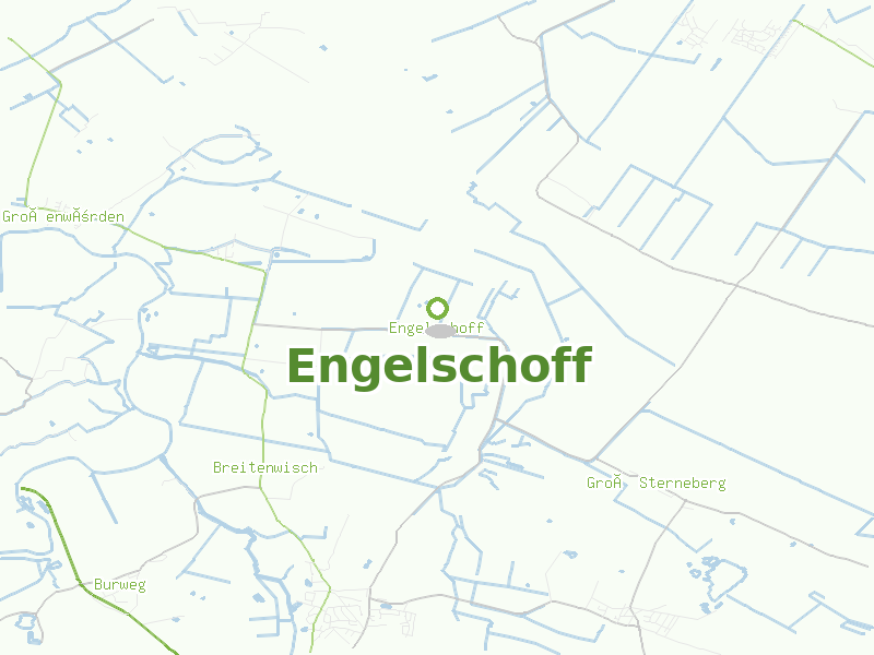 Karte von Engelschoff