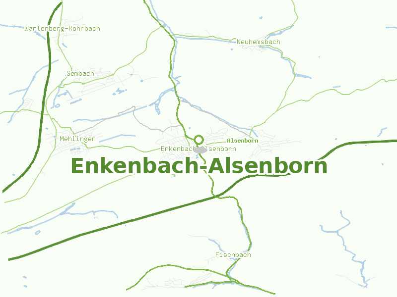 Karte von Enkenbach-Alsenborn