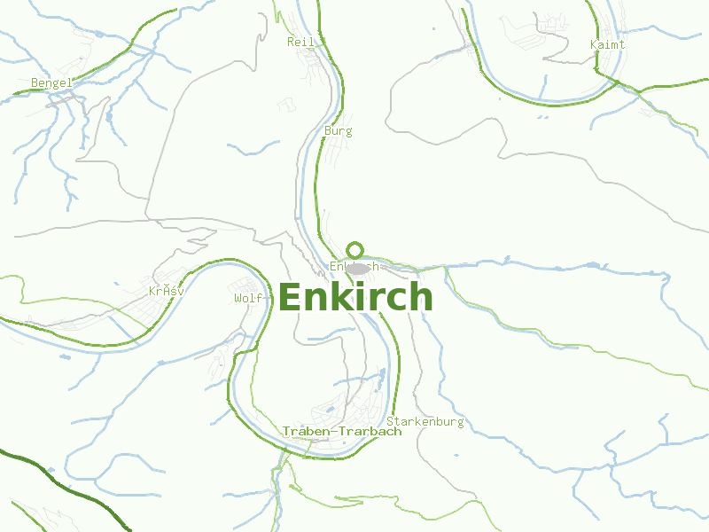 Karte von Enkirch