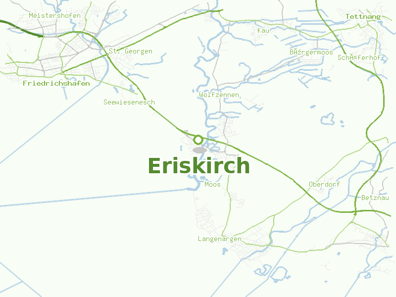 Karte von Eriskirch