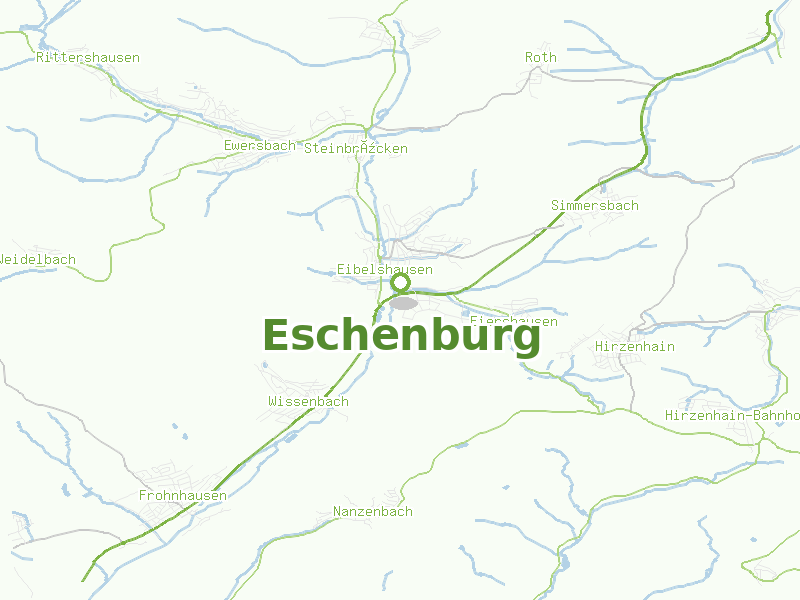 Karte von Eschenburg