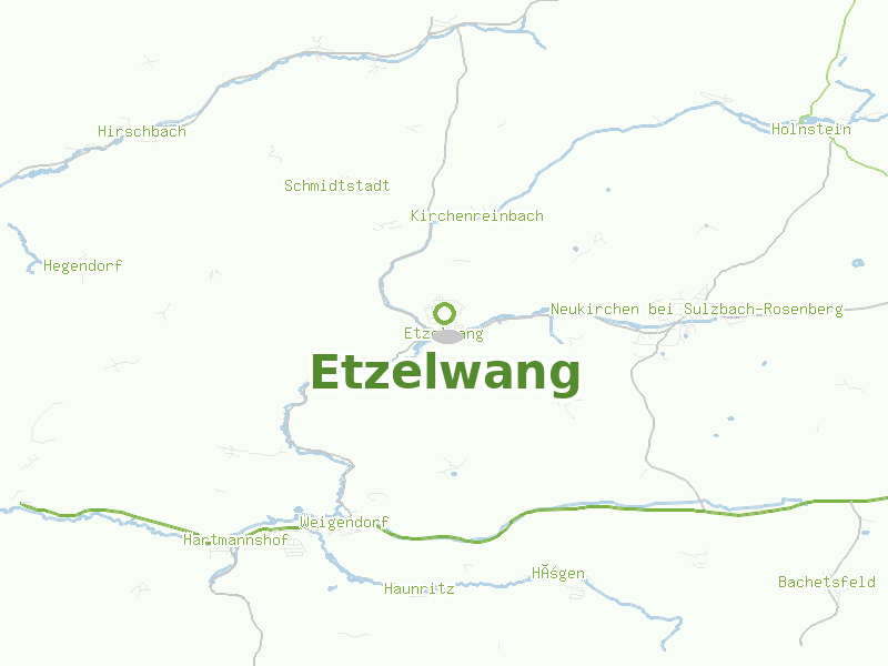 Karte von Etzelwang