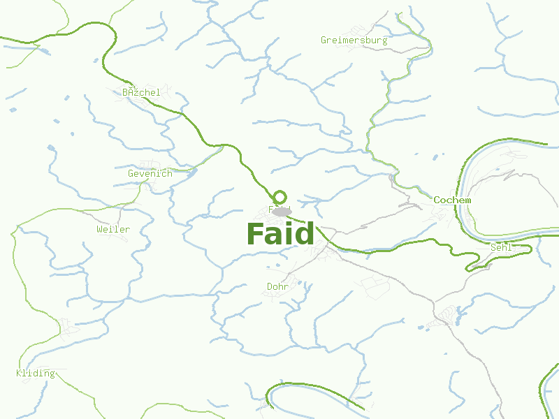 Karte von Faid