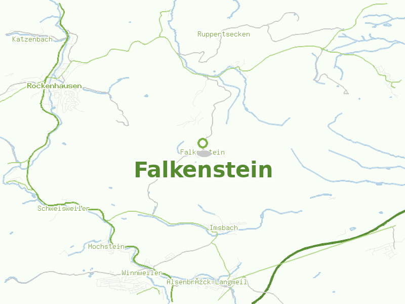 Karte von Falkenstein