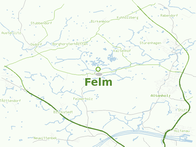Karte von Felm