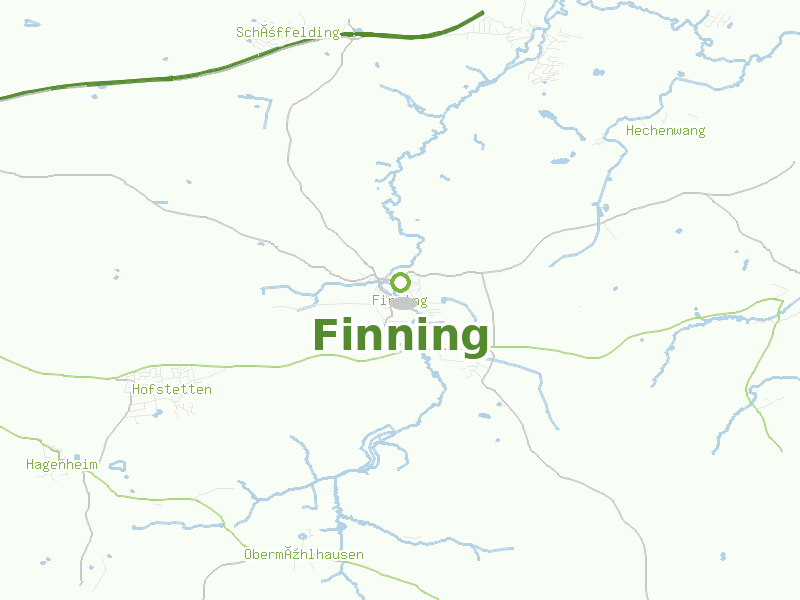 Karte von Finning