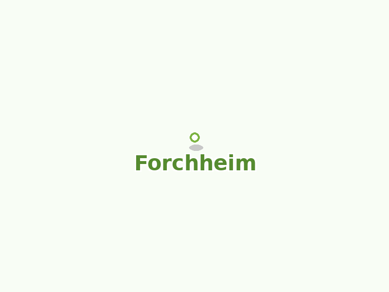 Karte von Forchheim