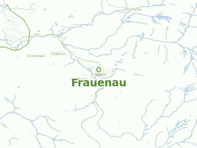 Karte von Frauenau