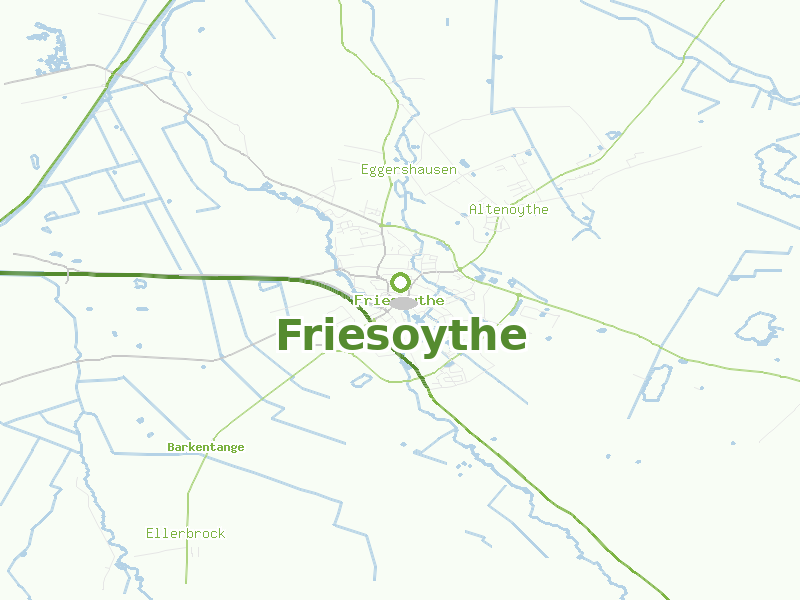 Karte von Friesoythe