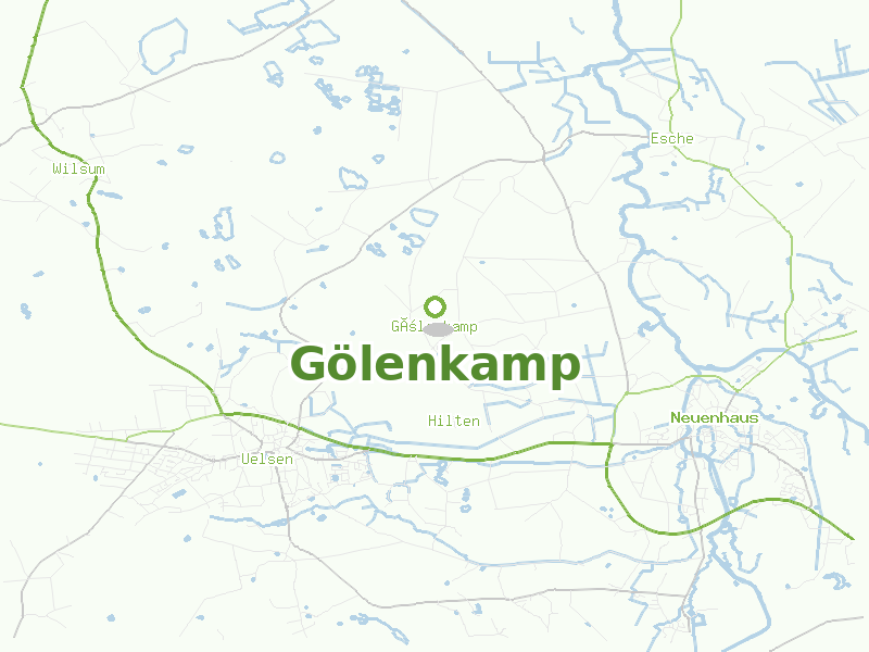 Karte von Gölenkamp