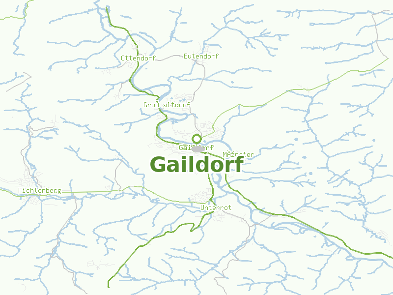 Karte von Gaildorf