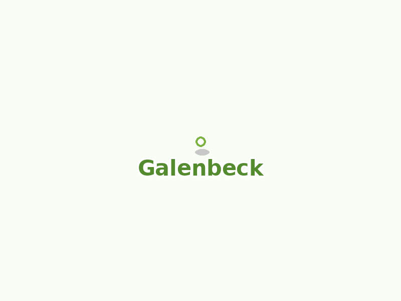 Karte von Galenbeck