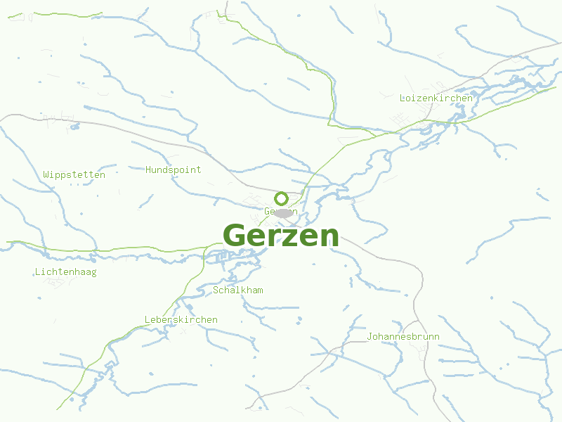 Karte von Gerzen