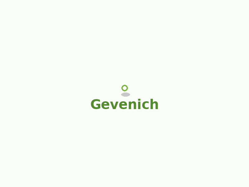 Karte von Gevenich