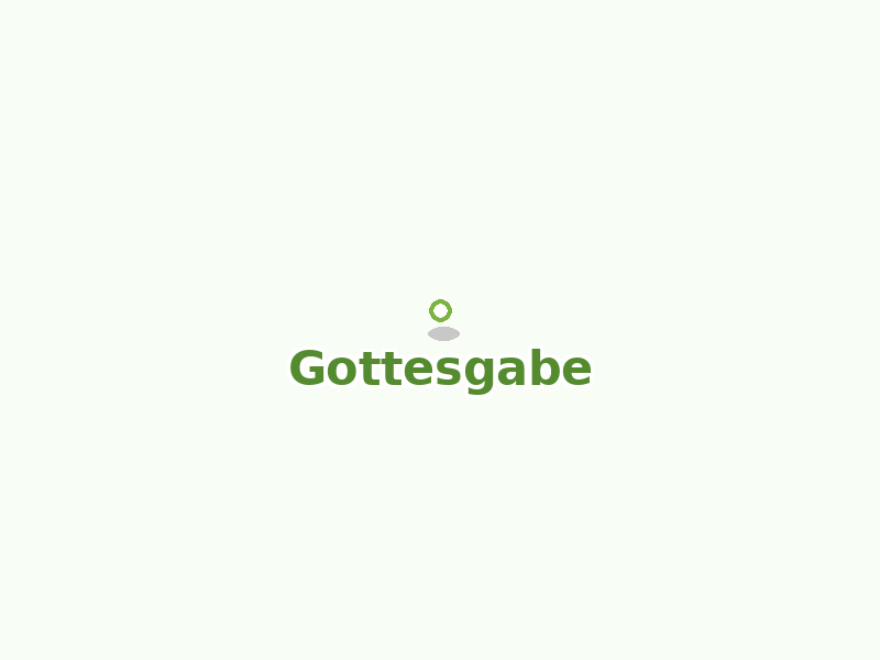 Karte von Gottesgabe