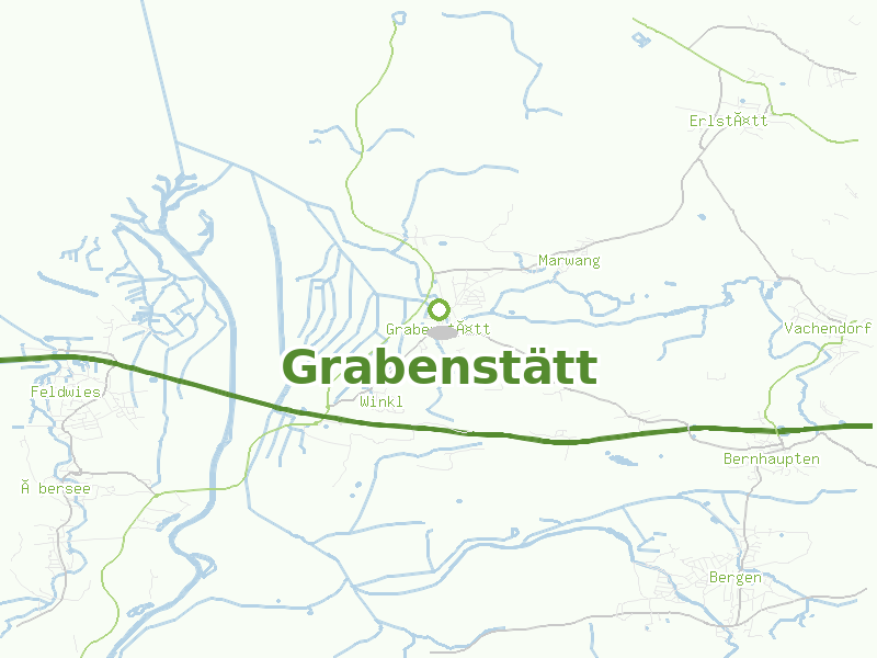 Karte von Grabenstätt