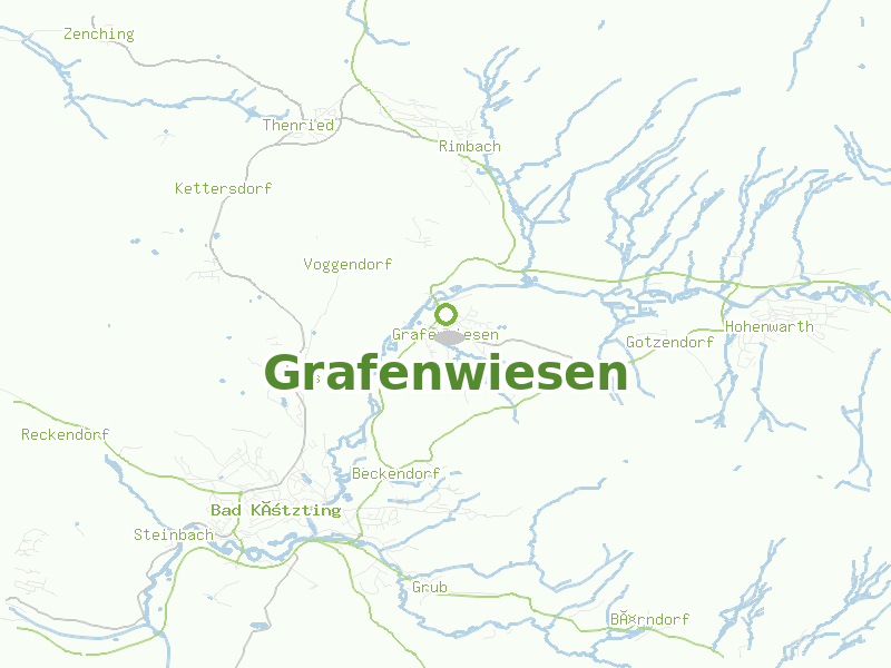 Karte von Grafenwiesen