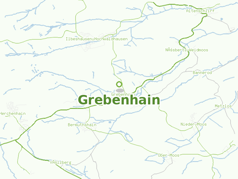 Karte von Grebenhain