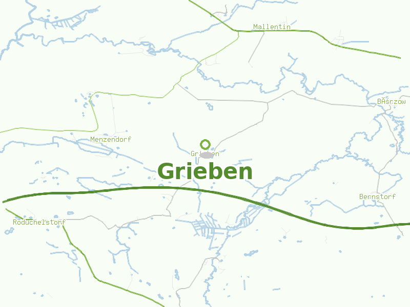 Karte von Grieben