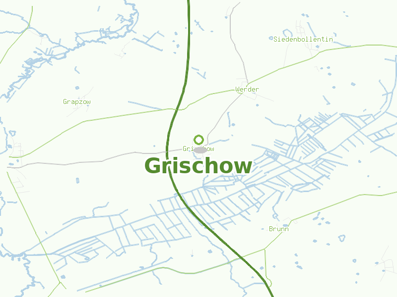 Karte von Grischow