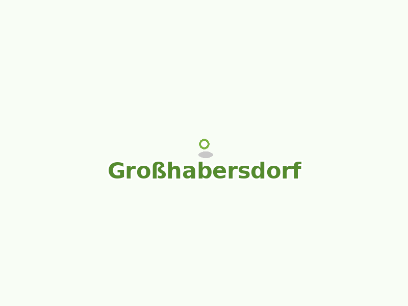Karte von Großhabersdorf