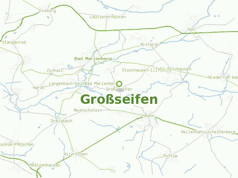 Karte von Großseifen