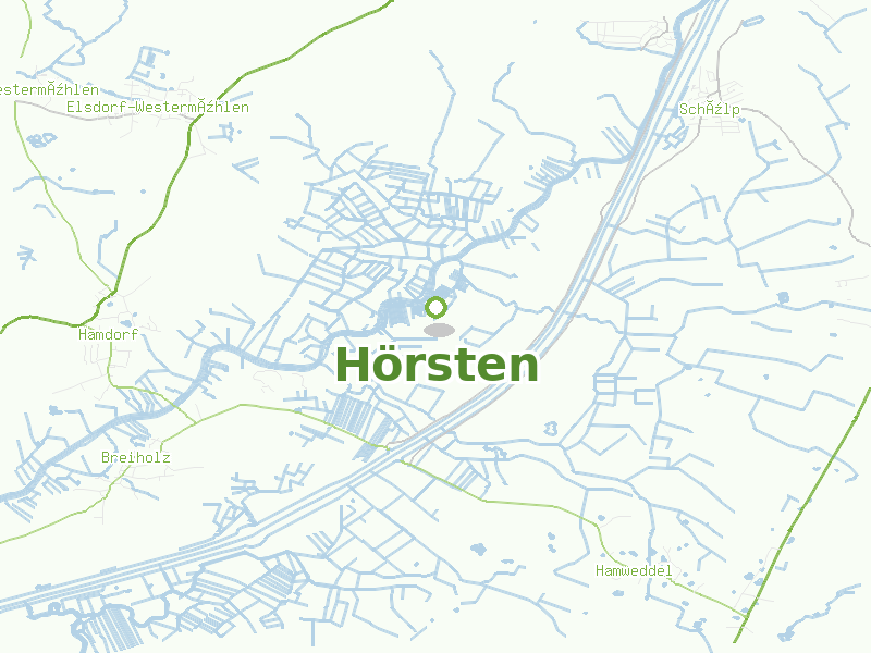 Karte von Hörsten