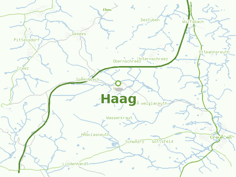 Karte von Haag