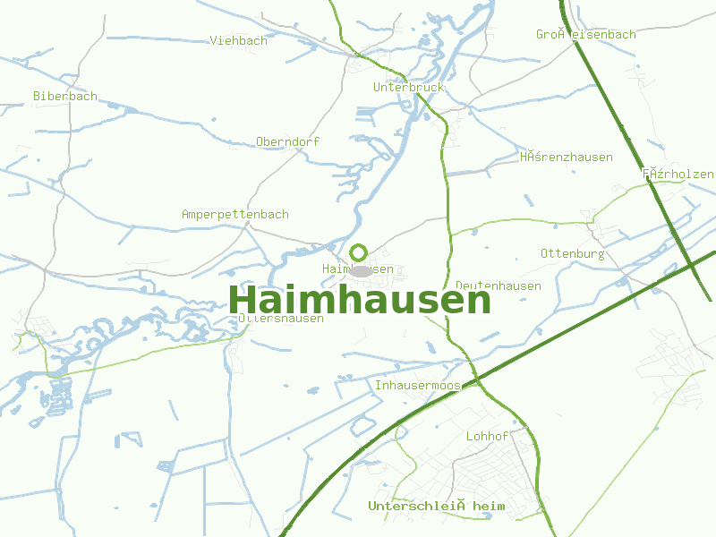 Karte von Haimhausen