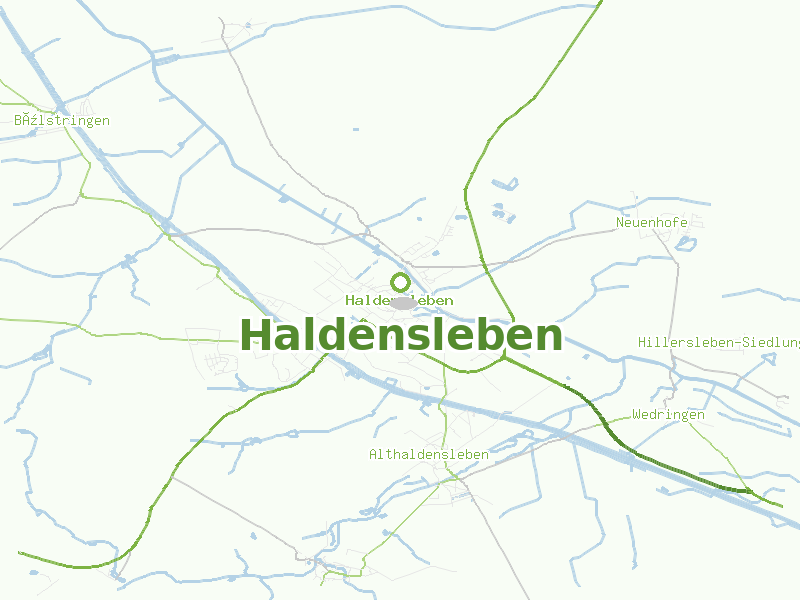 Karte von Haldensleben