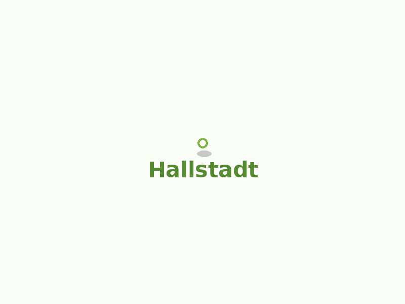 Karte von Hallstadt