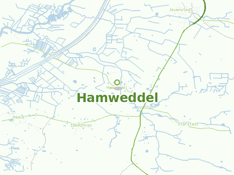 Karte von Hamweddel