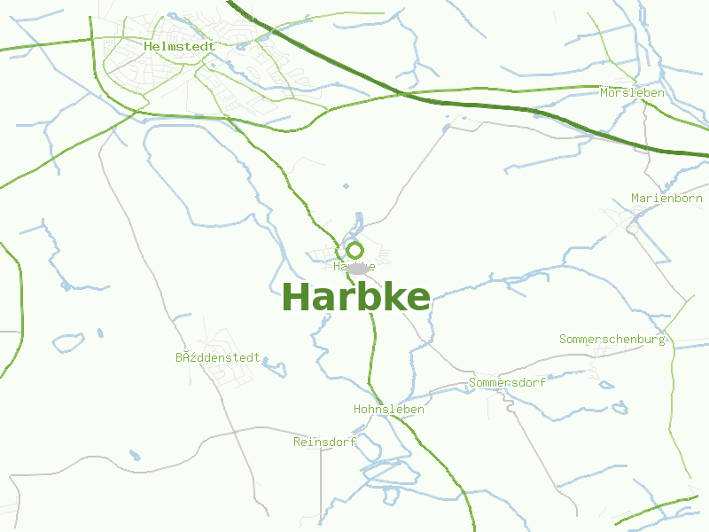 Karte von Harbke