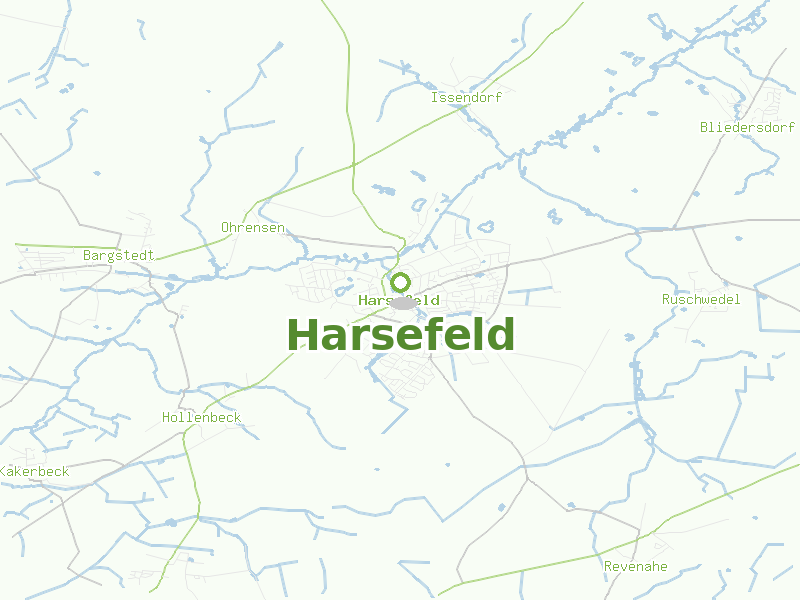 Karte von Harsefeld