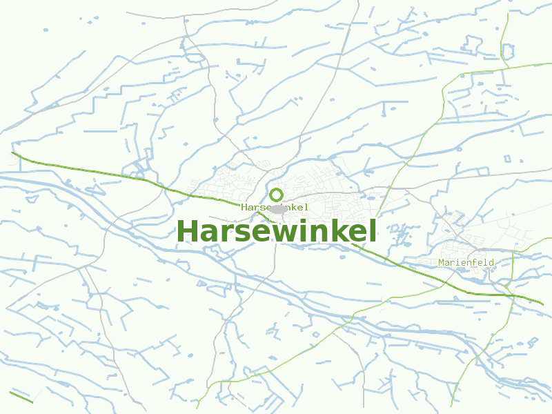 Karte von Harsewinkel