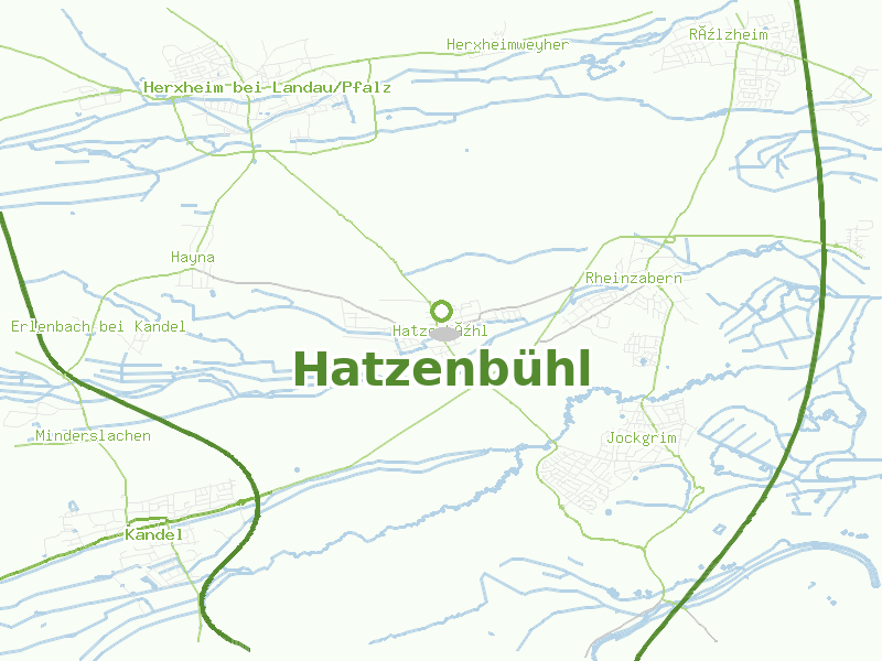Karte von Hatzenbühl